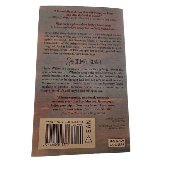 Sanctuary island by Lily Everett St. Martin's paperbacks books isbn 978125001837 - Picture 2 of 5